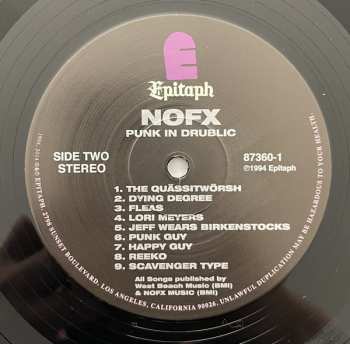 LP NOFX: Punk In Drublic 495939