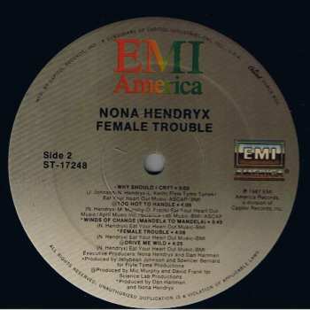LP Nona Hendryx: Female Trouble 366998