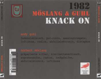 CD Norbert Möslang - Andy Guhl: Knack On 256995