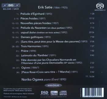 SACD Noriko Ogawa: Ésoterik Satie (Piano Music, Vol. 5) 305117