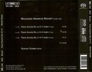 SACD Noriko Ogawa: Noriko Ogawa plays Mozart Sonatas 461208