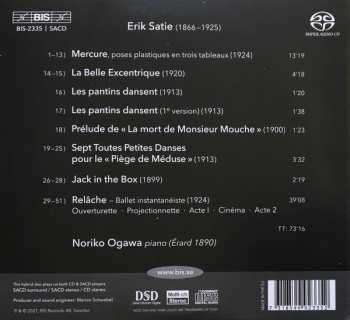 SACD Noriko Ogawa: Relâche - Cinéma (Piano Music, Vol. 4) 123206