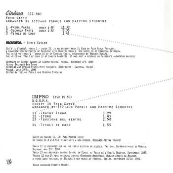 CD Chris Cutler: L'Arpa E L'Asino