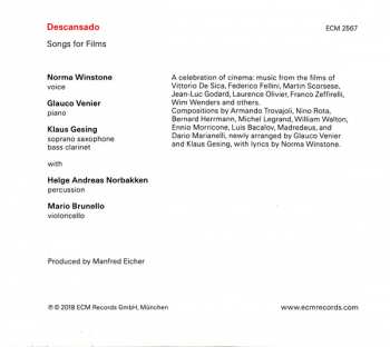 CD Norma Winstone: Descansado (Songs For Films) 121430