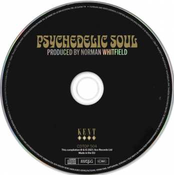 CD Norman Whitfield: Psychedelic Soul (Produced By Norman Whitfield) 115266