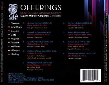 CD North Texas Wind Symphony: Offerings