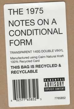 2LP The 1975: Notes On A Conditional Form CLR