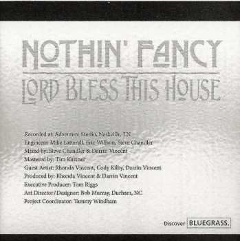 CD Nothin' Fancy: Lord Bless This House 300916