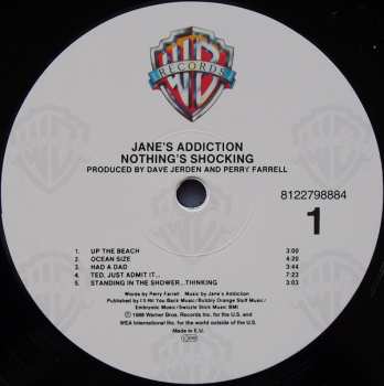 LP Jane's Addiction: Nothing's Shocking 25745