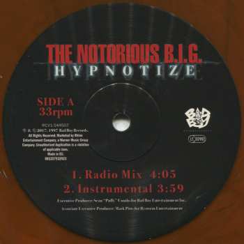 LP Notorious B.I.G.: Hypnotize LTD | CLR 398731
