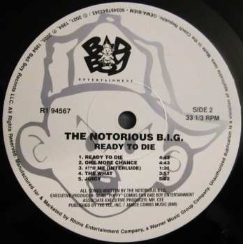 2LP Notorious B.I.G.: Ready To Die