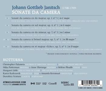 CD Notturna: Johann Gottlieb Janitsch - Sonate Da Camera - Volume II 376587