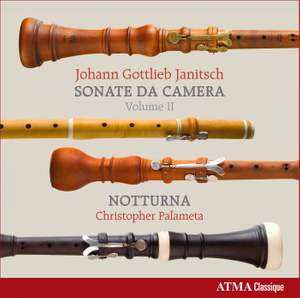 CD Notturna: Johann Gottlieb Janitsch - Sonate Da Camera - Volume III 350820