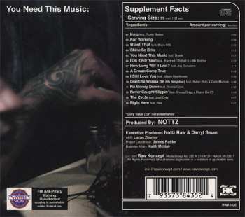 CD Nottz: You Need This Music: 93243