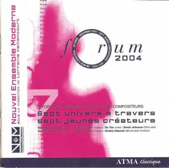 Album Nouvel Ensemble Moderne: Forum 2004