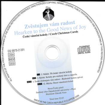 CD Nová Česká Píseň: Zvěstujem Vám Radost