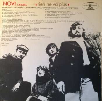 LP Novi Singers: Rien Ne Va Plus 66088