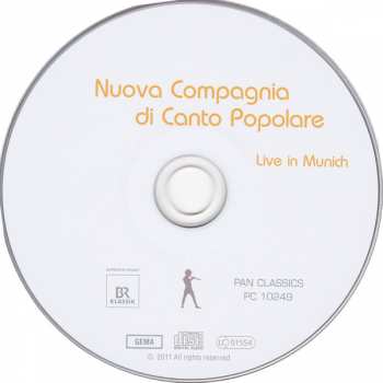 CD Nuova Compagnia Di Canto Popolare: Live In Munich DIGI 392883