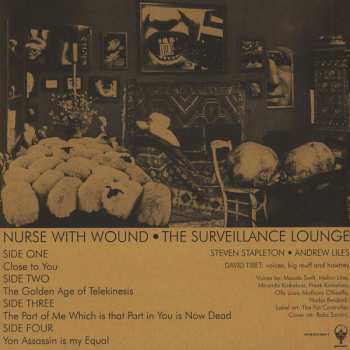 2LP Nurse With Wound: The Surveillance Lounge LTD 236552