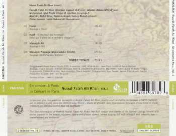 CD Nusrat Fateh Ali Khan: En Concert À Paris Vol. 1 306494