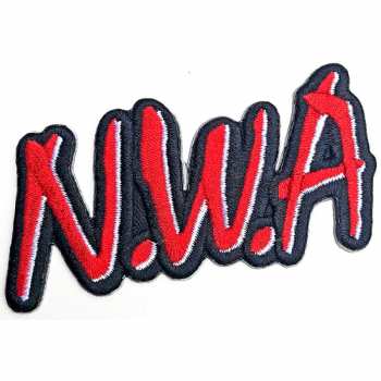 Merch N.W.A.: Nášivka Cut-out Logo N.w.a