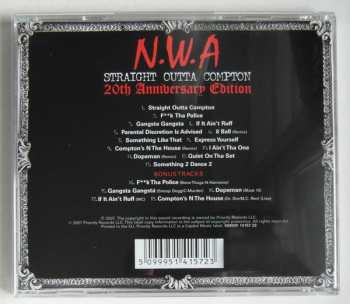 CD N.W.A.: Straight Outta Compton (20th Anniversary Edition) 374742