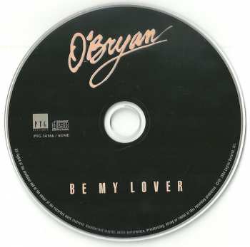 CD O'Bryan: Be My Lover 256151