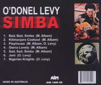CD O'Donel Levy: Simba 468568