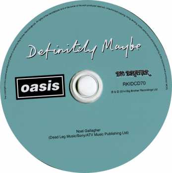 CD Oasis: Definitely Maybe