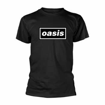 Merch Oasis: Tričko Decca Logo Oasis (black)