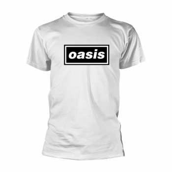 Merch Oasis: Tričko Decca Logo Oasis (white)