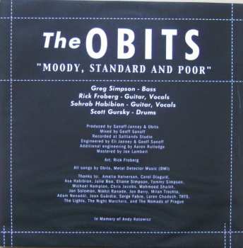 LP Obits: Moody, Standard And Poor CLR 451098
