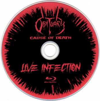 CD/Blu-ray Obituary: Cause Of Death ● Live Infection DLX 391493