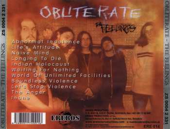 CD Obliterate: The Feelings 249464