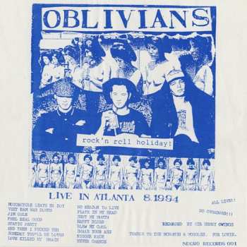 Album Oblivians: Rock' Roll Holiday