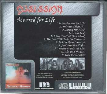 CD Obsession: Scarred For Life 269212