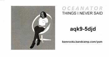LP Oceanator: Things I Never Said CLR 416080