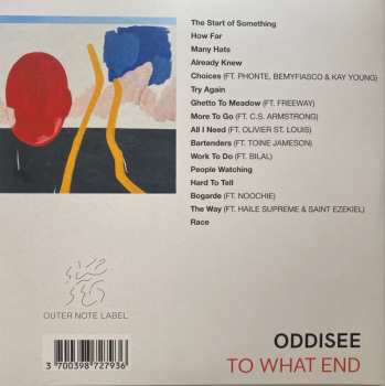 2LP Oddisee: To What End CLR 459987