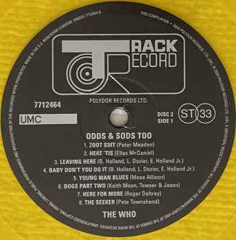 2LP The Who: Odds & Sods LTD | CLR 26004