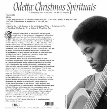 LP Odetta: Christmas Spirituals PIC 143221