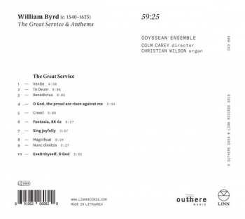 CD Odyssean Ensemble: William Byrd: The Great Service & Anthems 321417