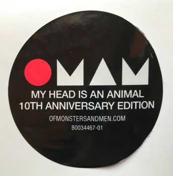 2LP Of Monsters And Men: My Head Is An Animal (10th Anniversary Edition) CLR | LTD 490683