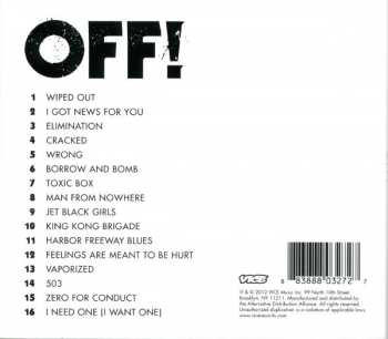 CD OFF!: OFF!