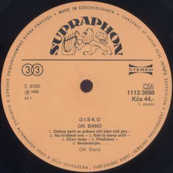 LP OK Band: Disco! 42760