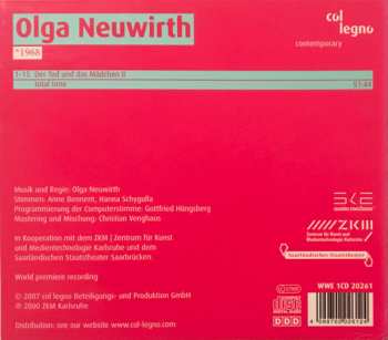 CD Olga Neuwirth: Der Tod Und Das Mädchen II 245880