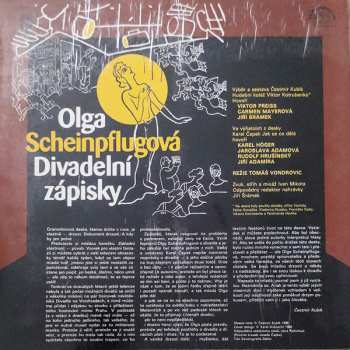 LP Olga Scheinpflugová: Divadelní Zápisky 43877