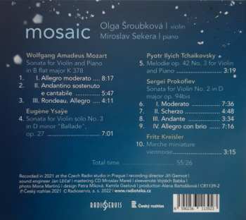 CD Olga Sroubkova: Mozaika = Mosaic 430259