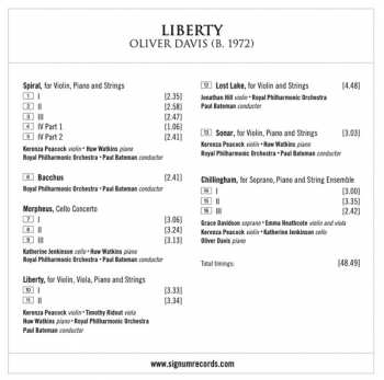 CD Oliver Davis: Liberty 313950