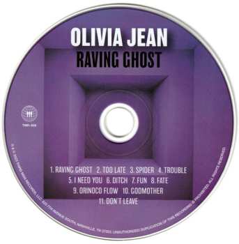 CD Olivia Jean: Raving Ghost 501419