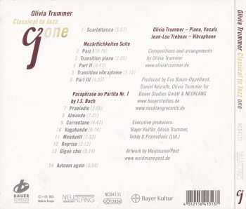 CD Olivia Trummer: Classical To Jazz One 156758